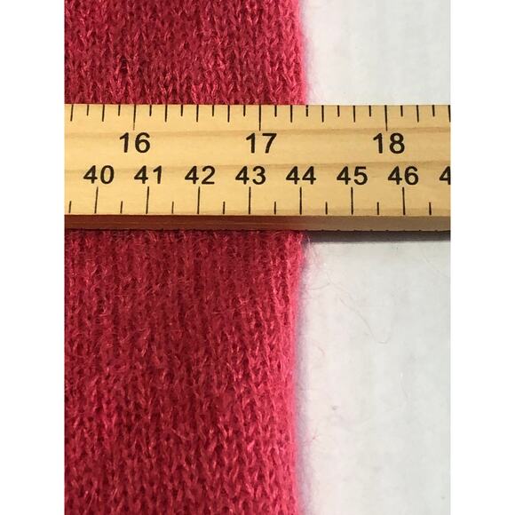 Boden Women's Mohair Wool Knit Open Cardigan Sweater Medium Pink Rose Medium - Picture 5 of 11